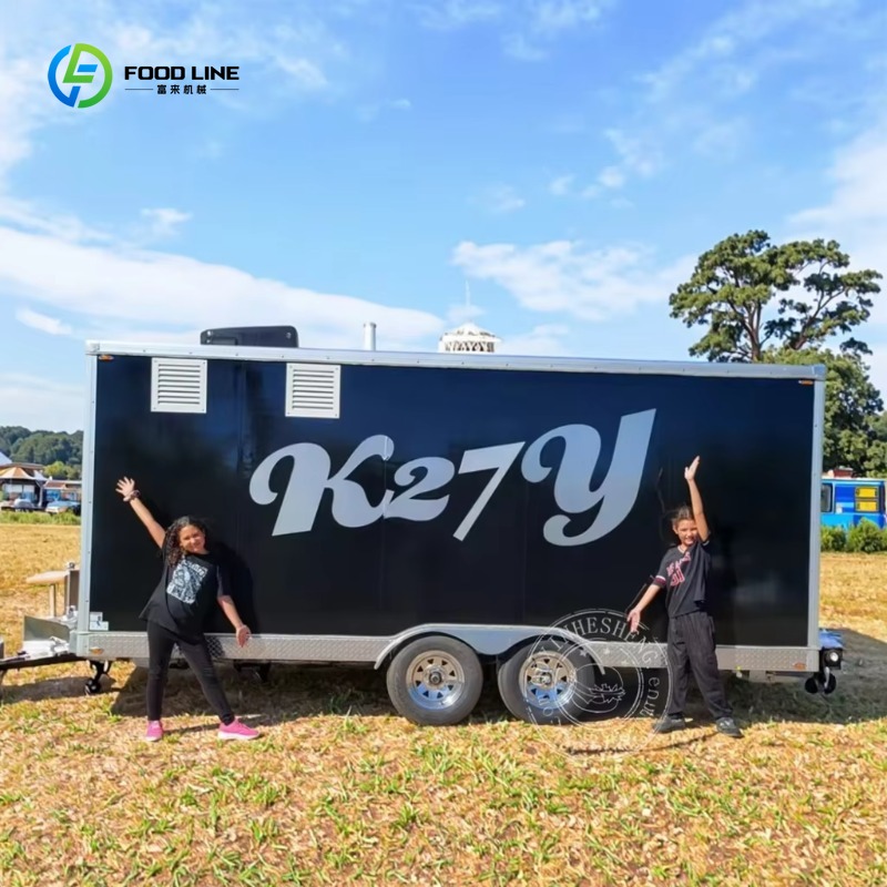Mobile Coffee Van Equipment - 새로운 이동식 커피 트레일러, 푸드 카트,