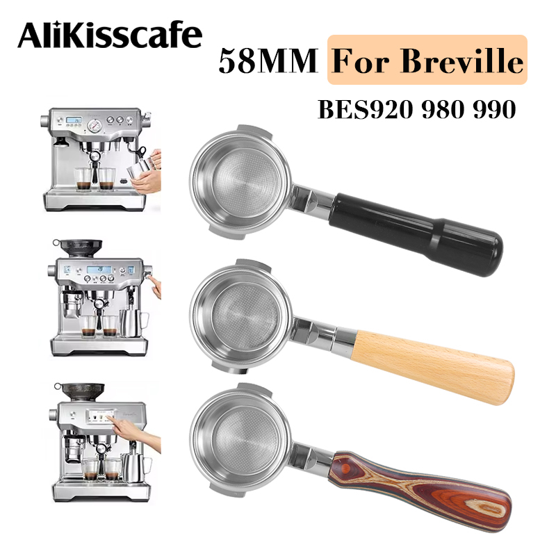 Coffee Equipment Espresso - Breville BES920 용 바텀리스 포타필터, 980