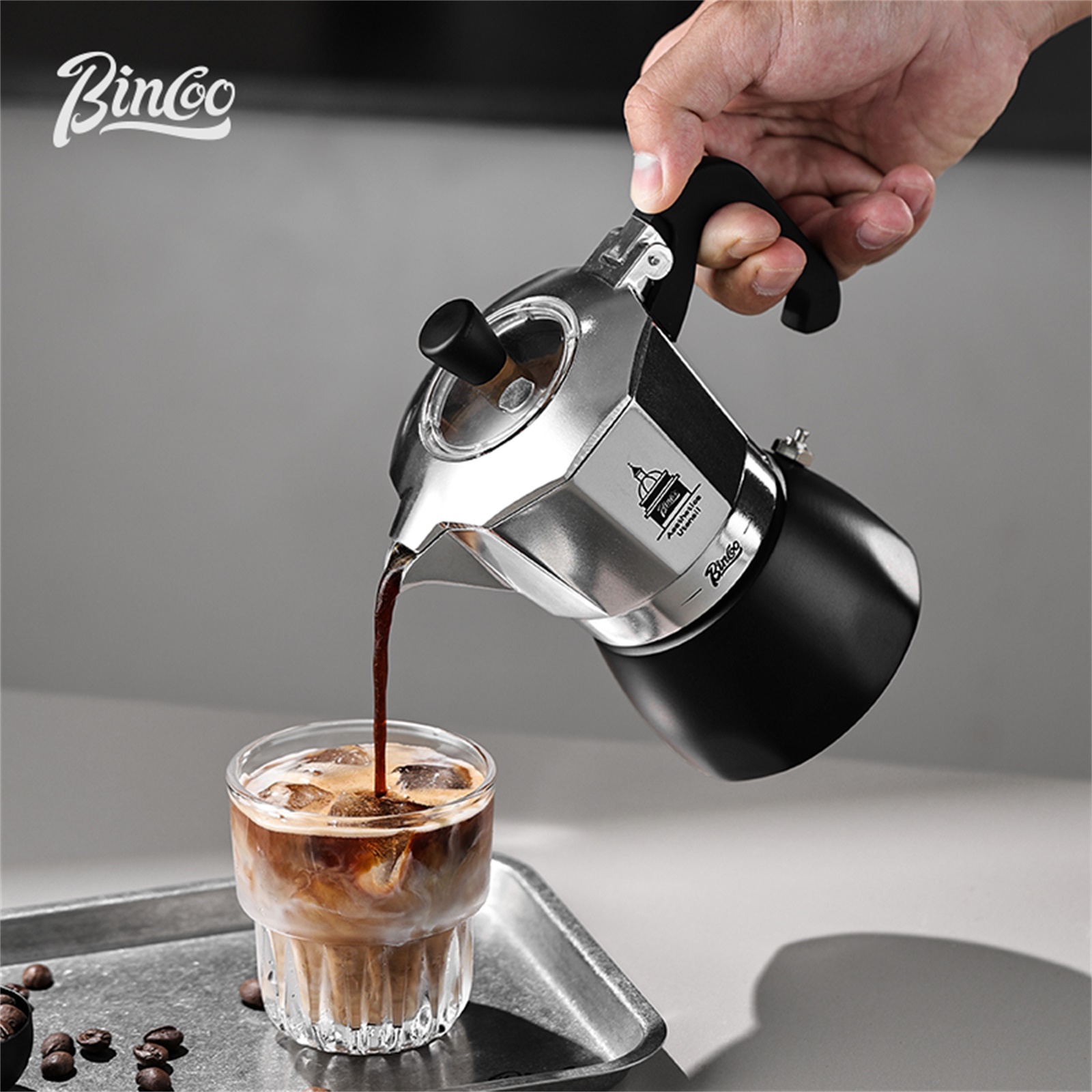 Coffee Equipment Espresso - BINCOO 더블 밸브 모카 포트, 에스프레소
