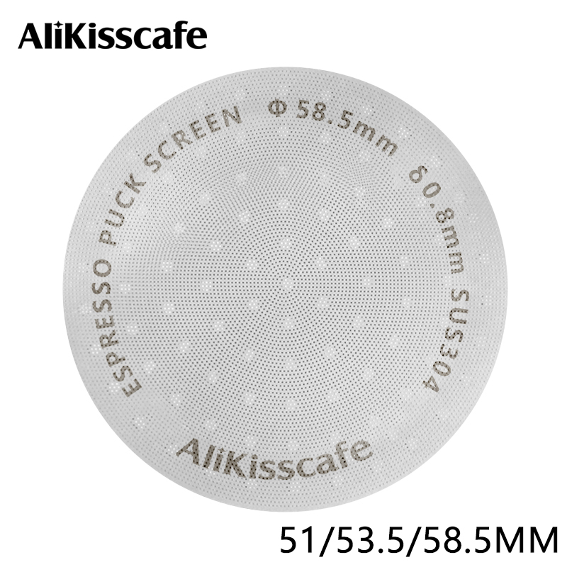 Coffee Equipment Espresso - Alikisscafe 에스프레소 퍽 스크린 51mm 53.5mm