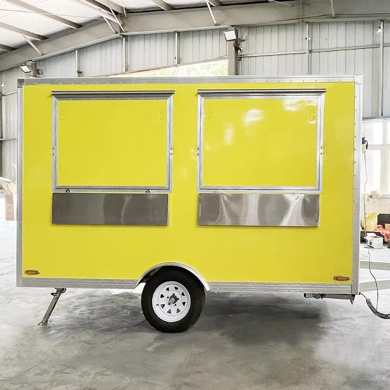 Mobile Coffee Van Equipment - CE 인증 완비된 이동식 패스트푸드 밴