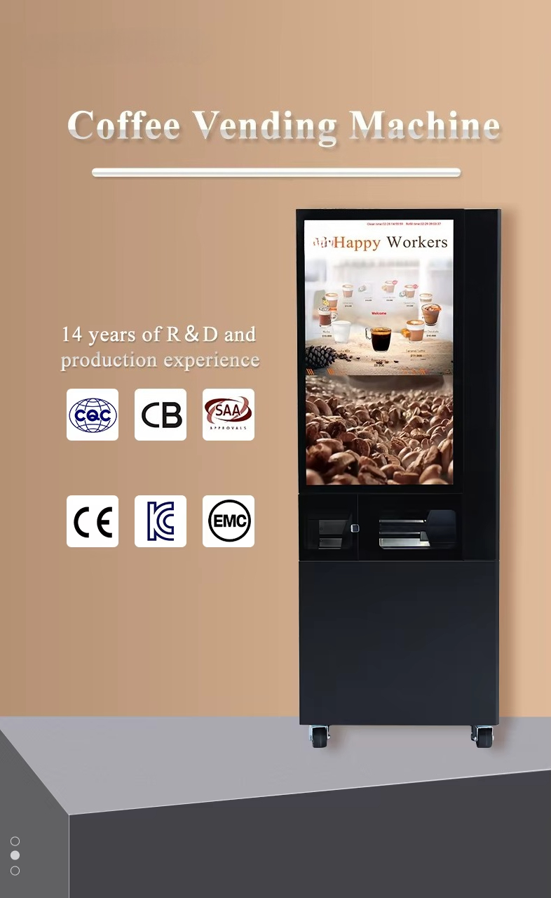Coffee Equipment Dropshipping - 동전 주입식 상업용 커피 자판기 자동