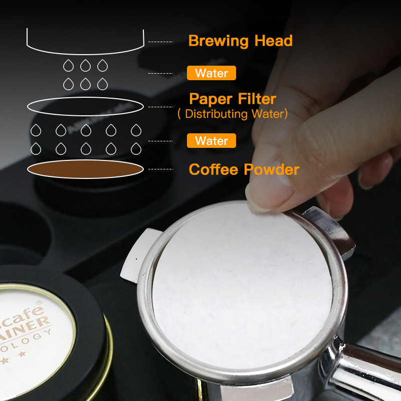 커피 필터 종이 일회용 100pcs 보조 워터 필터 5 - Coffee Equipment Espresso 리뷰 및 가격