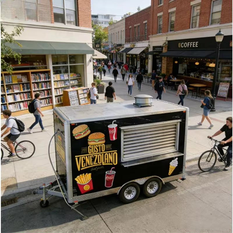 사각형 레스토랑 장비 핫도그 소형 개조 밴 이동식 푸드 - Mobile Coffee Van Equipment 리뷰 및 가격
