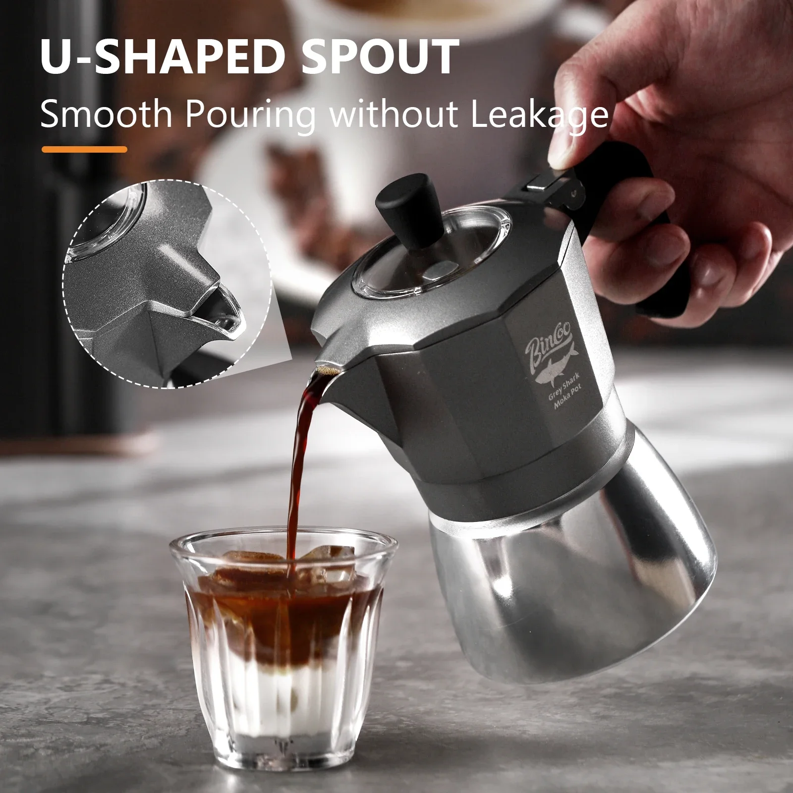 빈쿠 2컵 더블 밸브 모카포트 알루미늄 합금 커피포트  - Coffee Equipment Espresso 리뷰 및 가격
