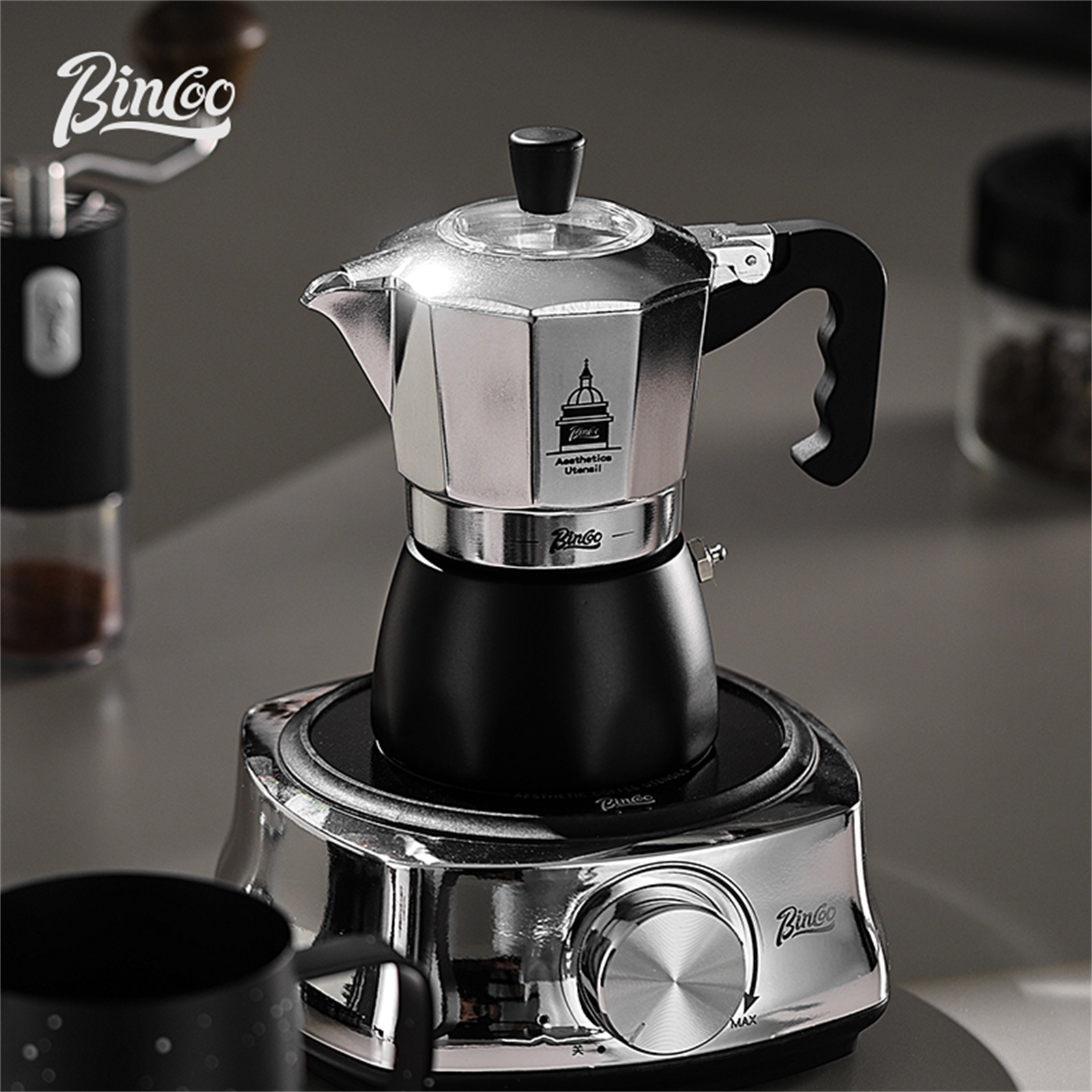 BINCOO 더블 밸브 모카 포트, 에스프레소 추출 커 - Coffee Equipment Espresso 리뷰 및 가격