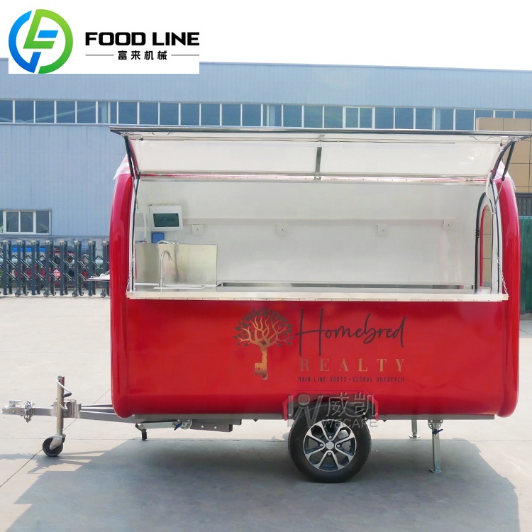 FULAI 맞춤형 패션 디자인 이동식 커피 트럭 핫도그 - Mobile Coffee Van Equipment 리뷰 및 가격