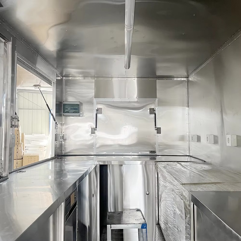 CE 인증 완비된 이동식 패스트푸드 밴 커피 판매 트레 - Mobile Coffee Van Equipment 리뷰 및 가격