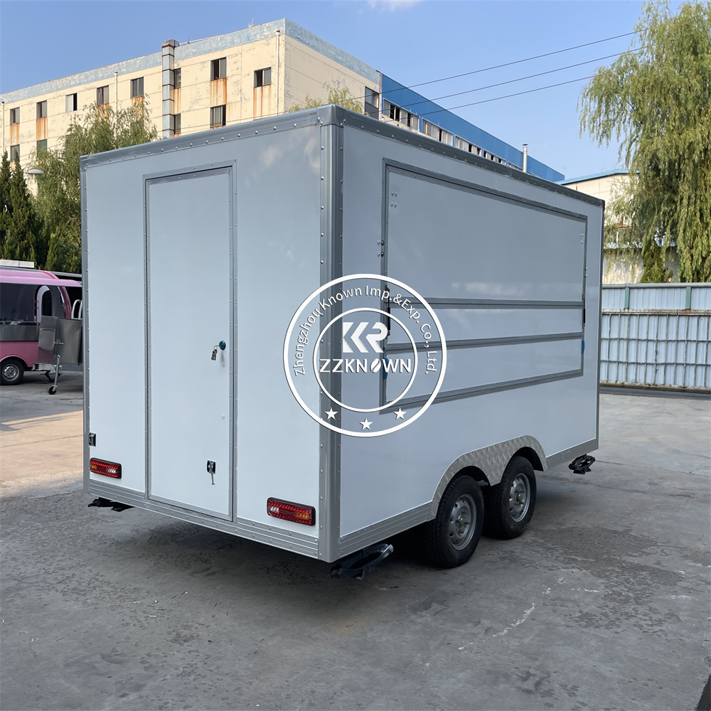 현대식 맞춤형 커피 아이스크림 푸드트럭 이동식 패스트푸 - Mobile Coffee Van Equipment 리뷰 및 가격