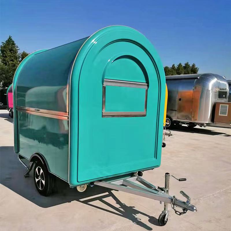 상업용 표준 식품 트레일러 카트, 완비된 주방을 갖춘  - Mobile Coffee Van Equipment 리뷰 및 가격
