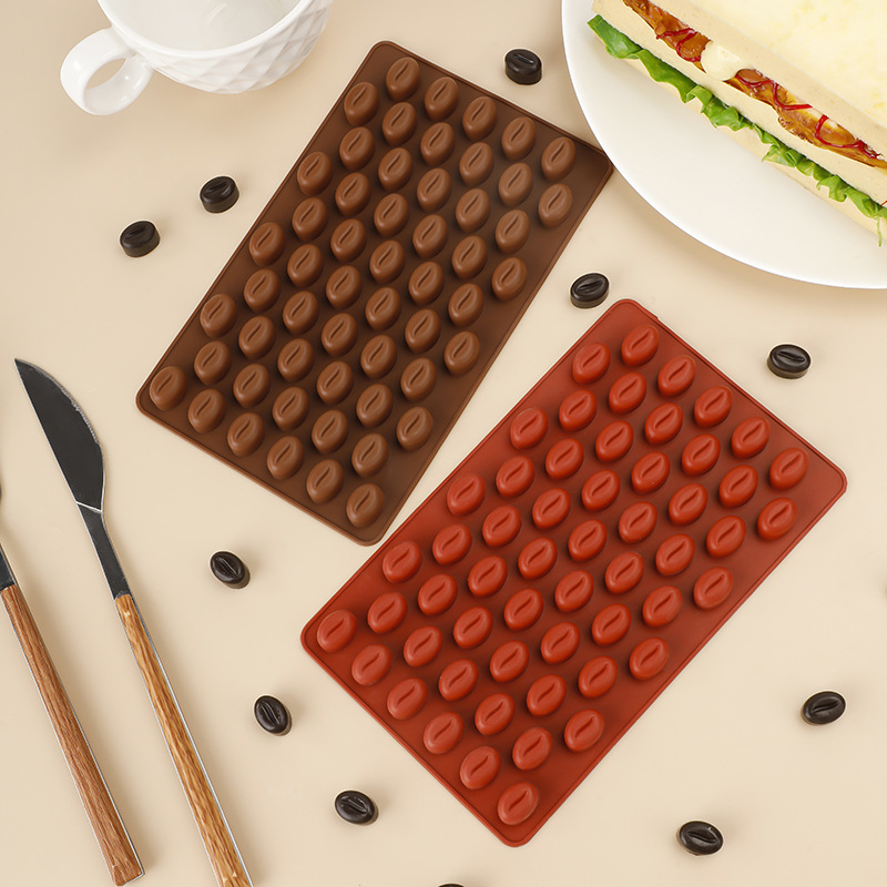 신제품 55 커피콩 초콜릿 몰드 DIY 베이킹 장비 창 - Coffee Jelly Equipment 리뷰 및 가격