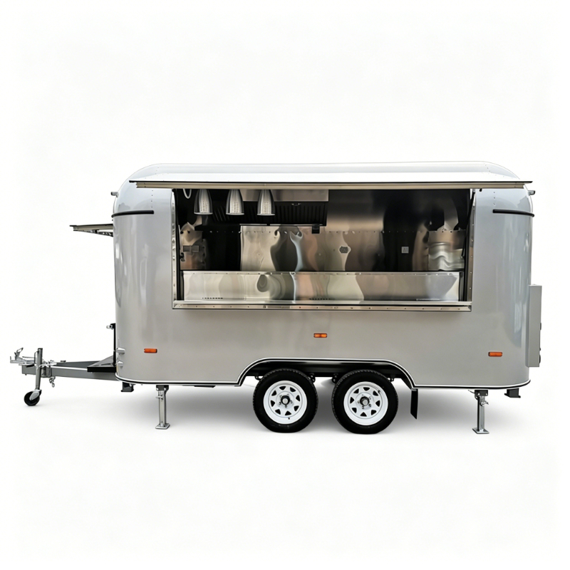 푸드 카트 이동식 트레일러 맞춤형 풀 키친 커피 밴 핫 - Mobile Coffee Van Equipment 리뷰 및 가격
