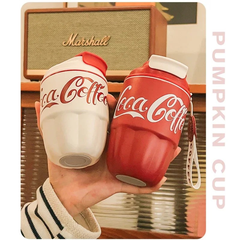 코카콜라 하이뷰티 남녀 학생 자동차 물컵 선물 커피컵  - Coffee Equipment Dropshipping 리뷰 및 가격