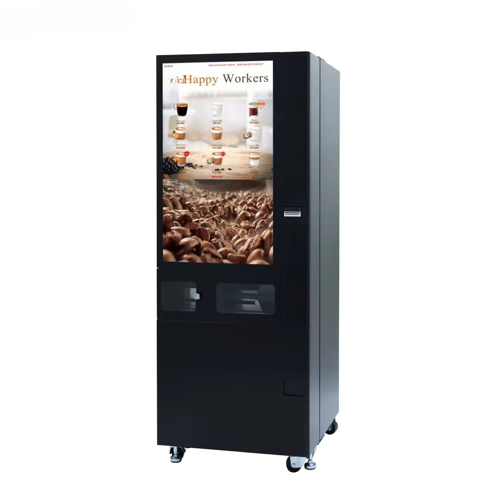 동전 주입식 상업용 커피 자판기 자동 컵 배출 건조 연 - Coffee Equipment Dropshipping 리뷰 및 가격